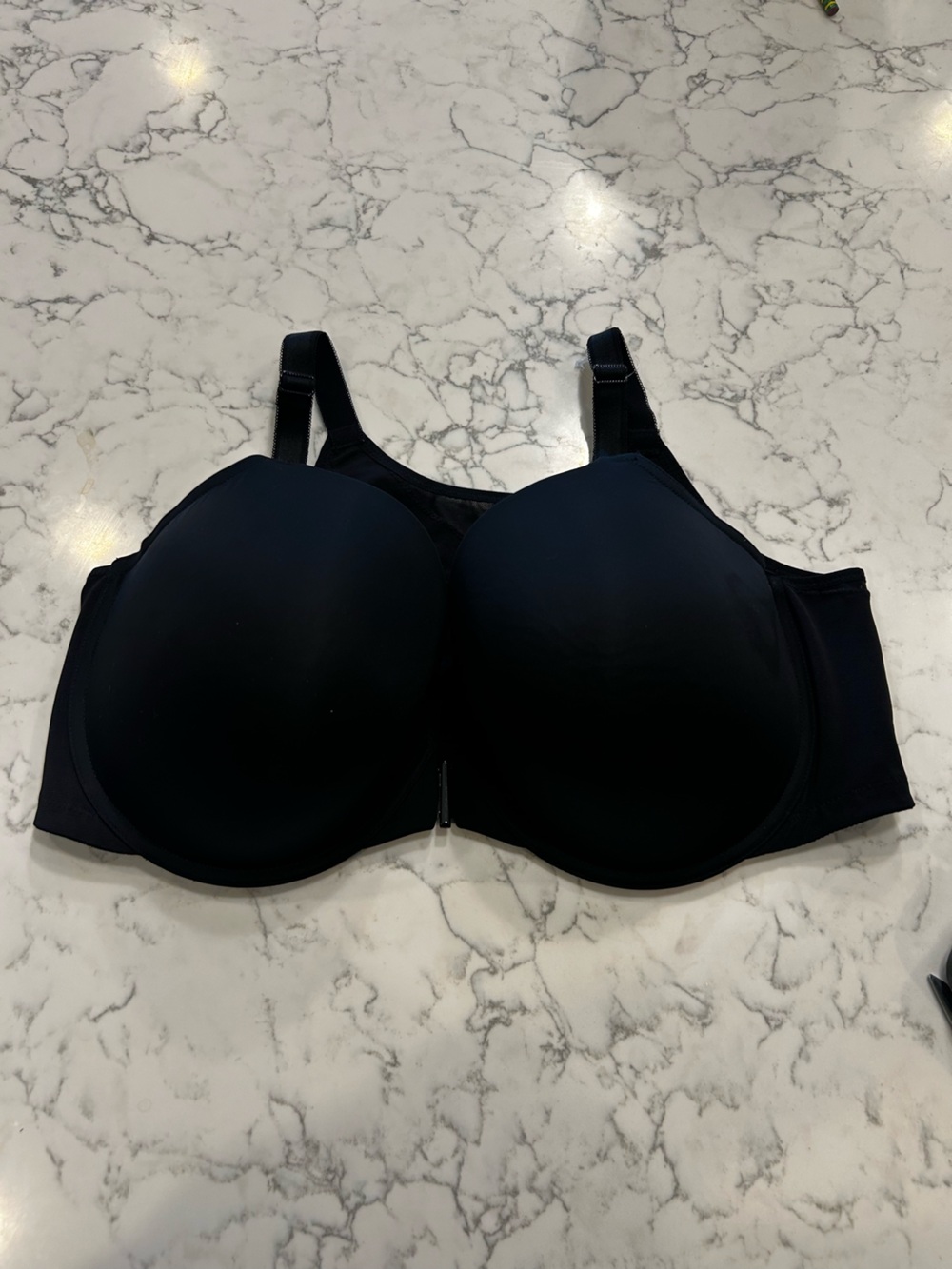 Torrid Black Perfect Coverage Lightly Lined Ultimate Smoothing Bra Front Clasp